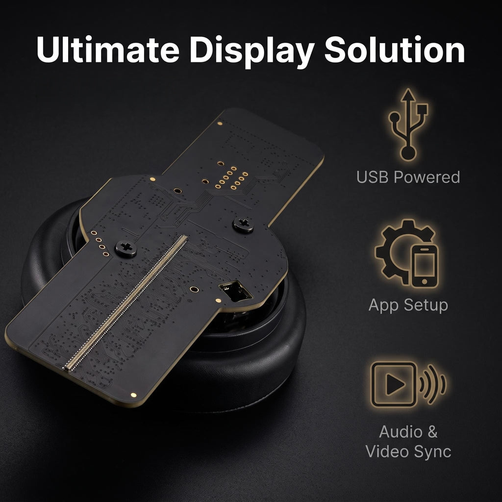 Wiilala LS-12 Ultra HD Mini ventilateur holographique 3D