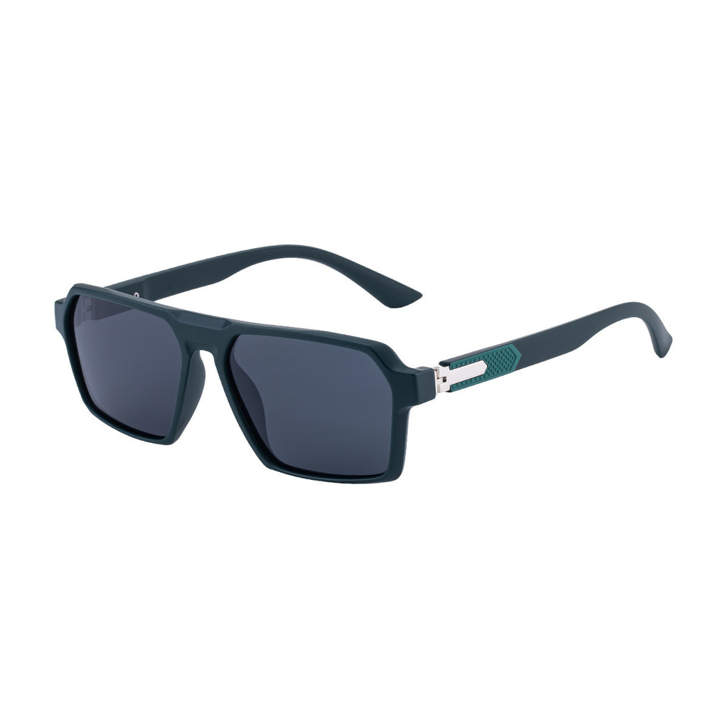 Fashion Square Frame Lunettes de soleil polarisés pour hommes