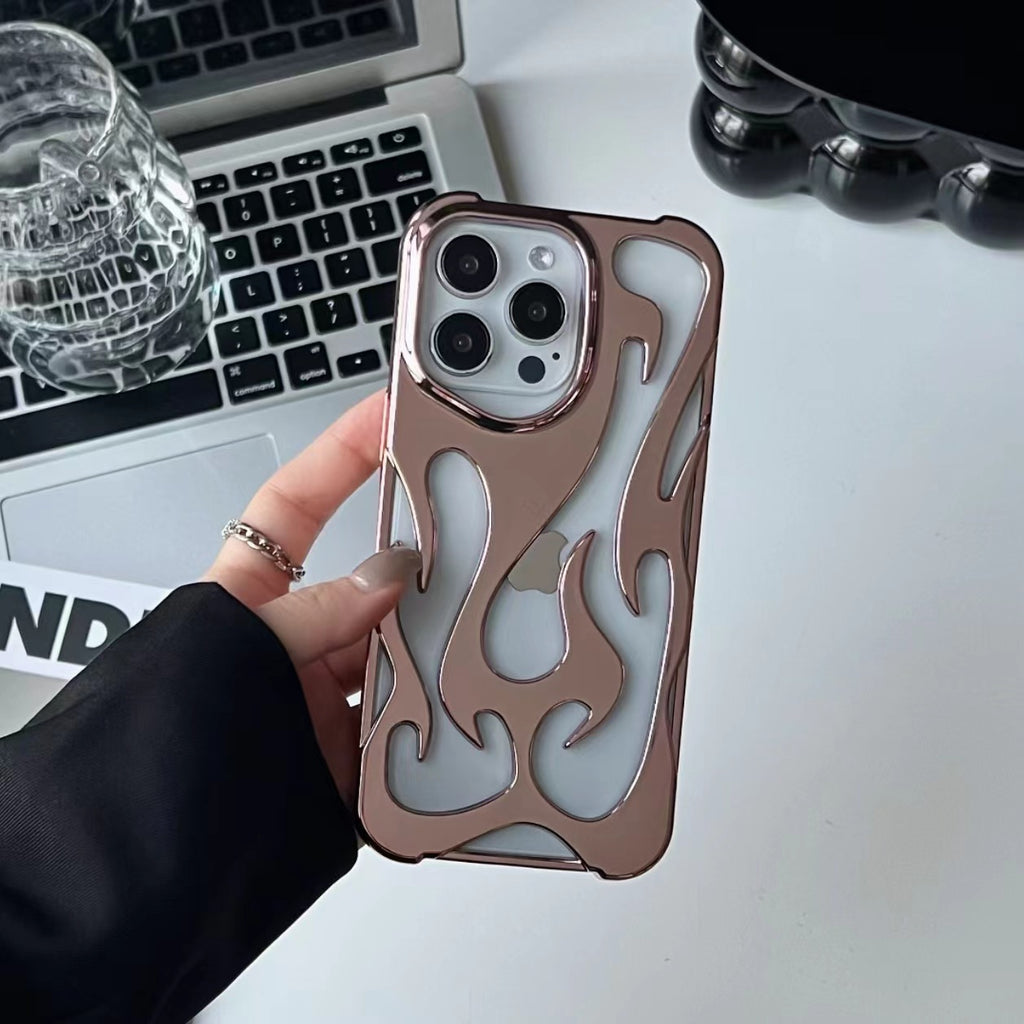 Cas téléphonique de dissipation de chaleur par électroplaquage