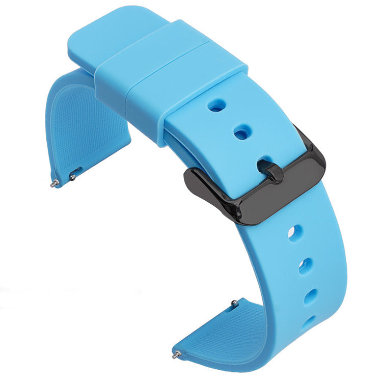 Bracelet de montre intelligent étanche en silicone multicolore