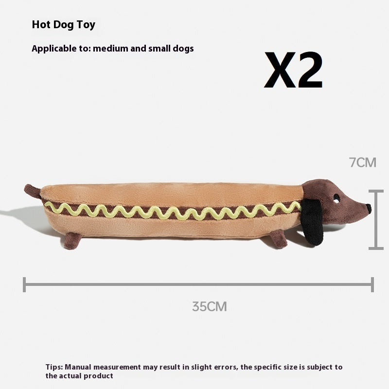 Self-Hi Soulager Stuffy Plan pour chiot Jouets pour chiens de saucisse