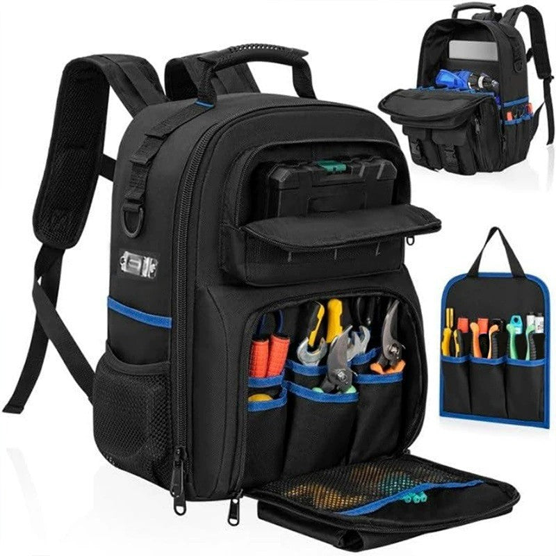 Sac à outils pour outils lourds Sac à outils électricien professionnel avec organisateur