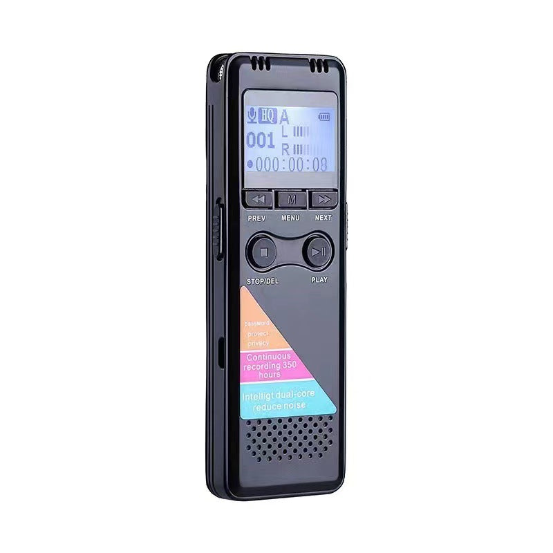 Anglais HD Réduction du bruit stylo d'enregistrement numérique MP3 lecteur grande capacité Portable Smart