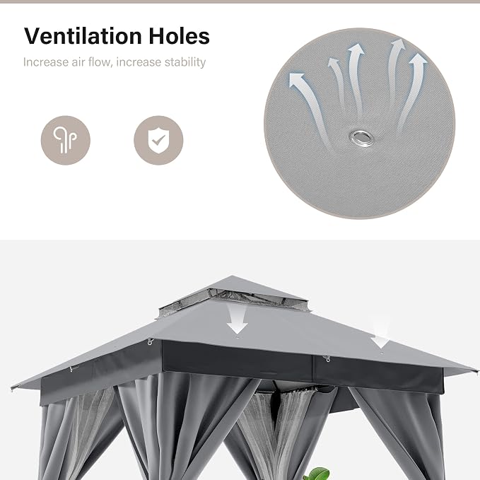 Patio Gazebo 8'x8'