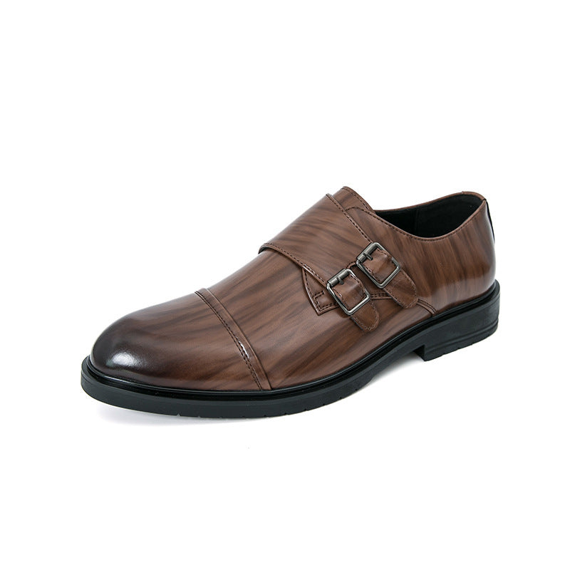 Bottes en cuir de forme professionnelle pointue