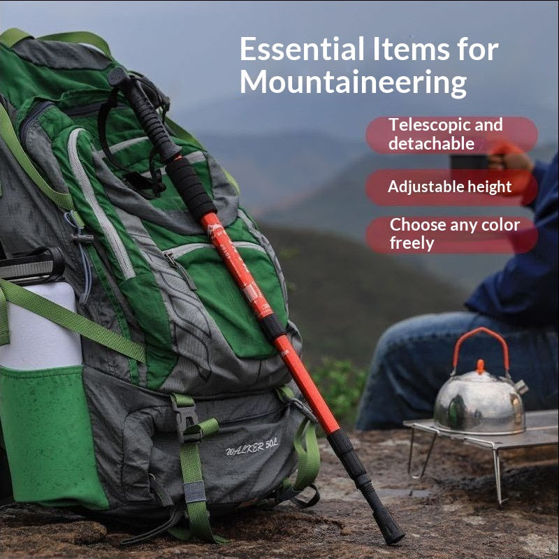 Alliage d'aluminium extérieur Poteaux de trekking bâtons de marche pour les aînés