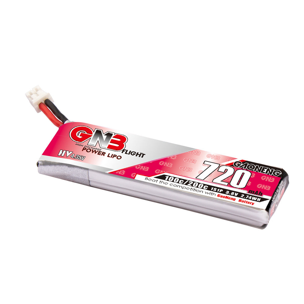 Haute énergie GNB 720MAH 1S 38V HVTinyHawk S II intérieur Hollow Cup Batterie au lithium