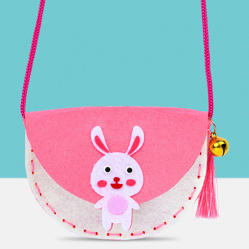 Caricature Non-tissé Sac Pâte de maternelle Package de matériel Jouets éducatifs