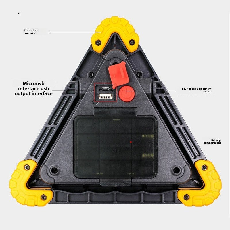 30W triangle de ventilation de voiture LED de sécurité d'urgence feu rouge