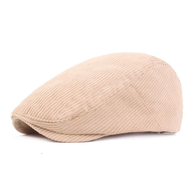 Les hommes rayés ont pris un cap chaud pour l'automne et l'hiver Casual Baseball Cap