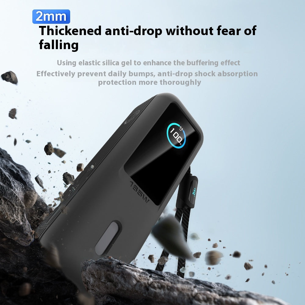 Power Bank Protégeant Sleeve Scaling avec boîtier de téléphone par câble