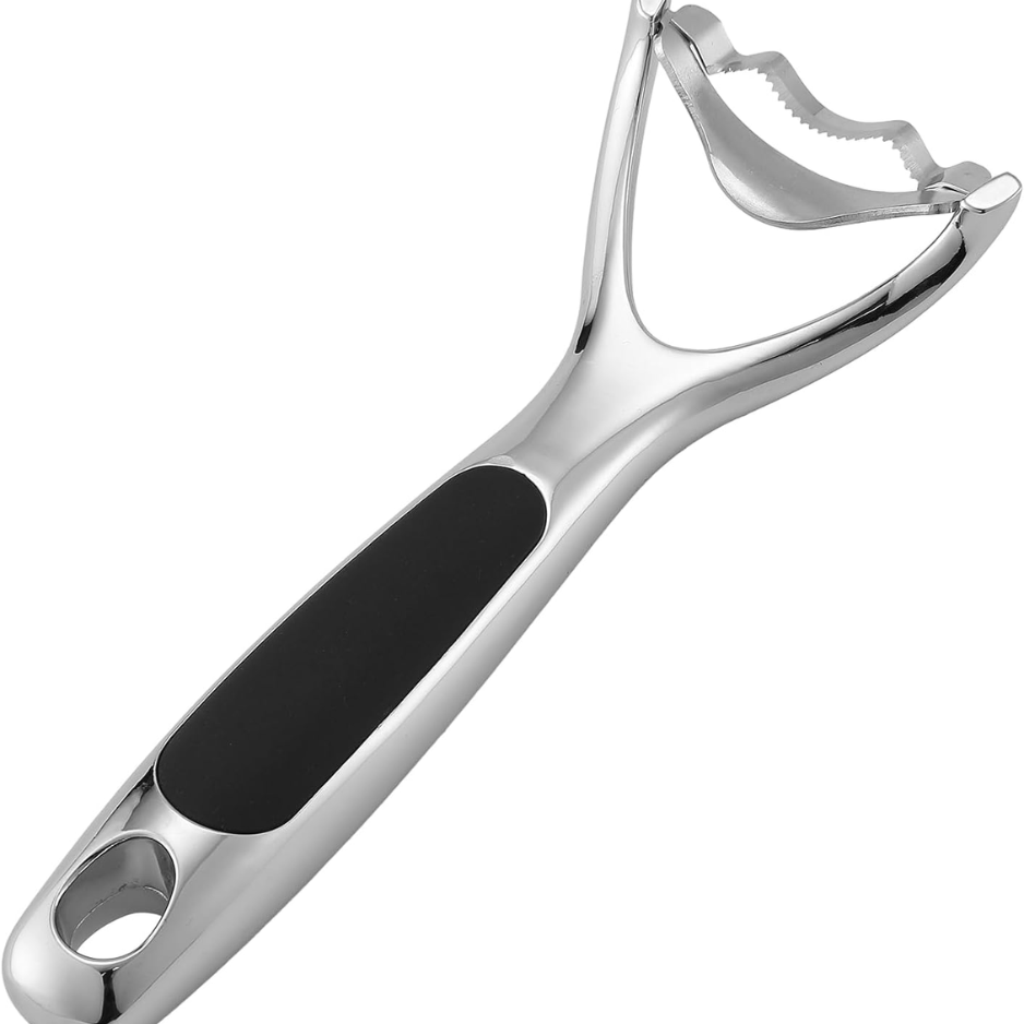 Peeler de maïs de zinc plaqué de chrome lourd-duty - le maïs ergonomique sur le strip-teaseur de noyau et Pl