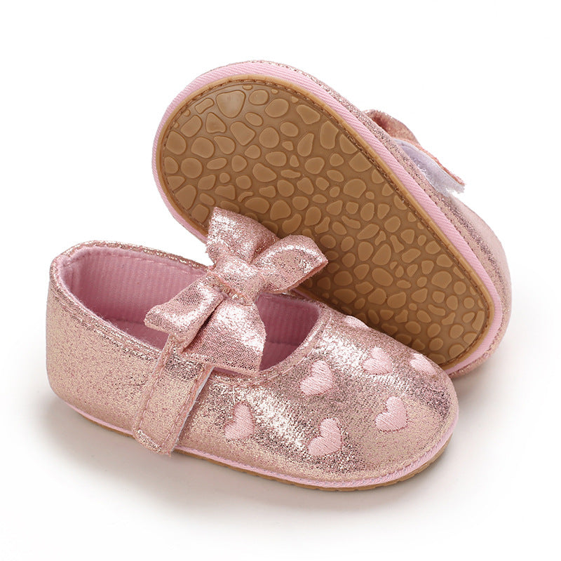 Fille Soft Rubber Semelle Princesse Bébé Bébé Bébé Chaussures