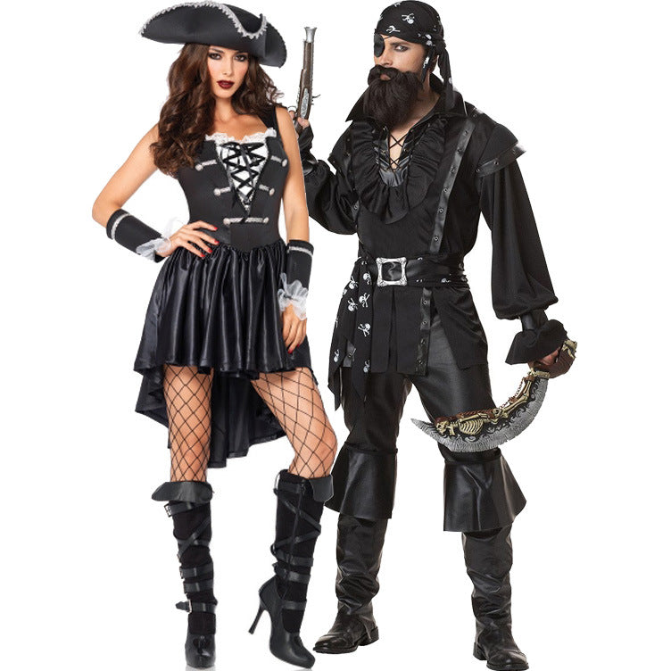 Costume de pirate masculin d'Halloween Cosplay