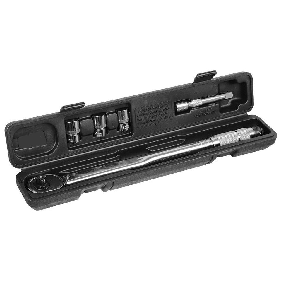 7pcs 1 2 pouces porte-torque à cliquet 28 - 210Nm avec 17 19 21mm prise de courant