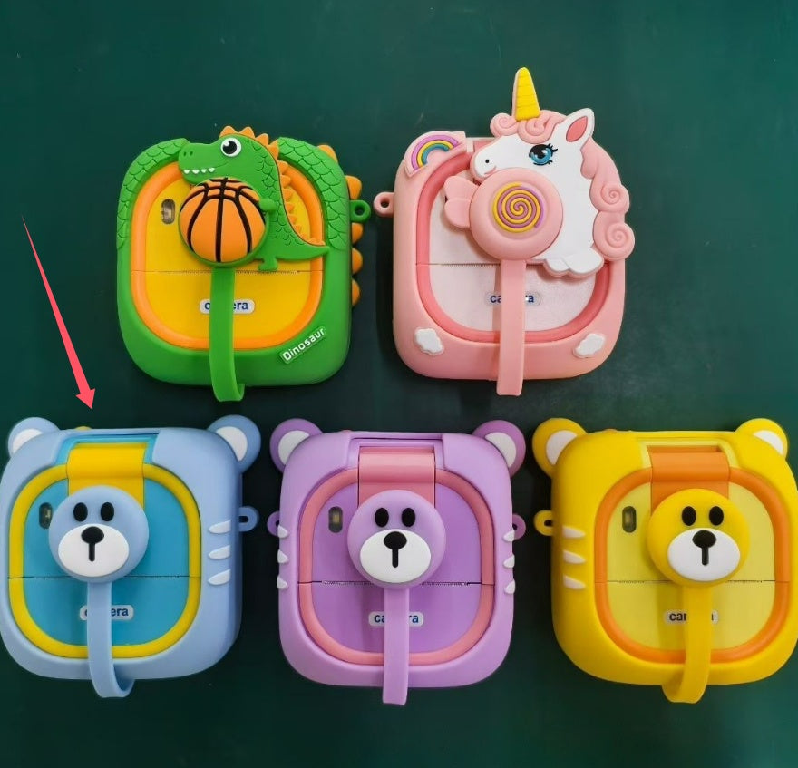 Polaroid Kids Camera with Cartoon and High-Definition Color Printing