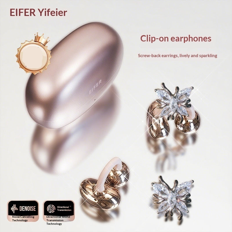 Butterfly-style Bluetooth earphones