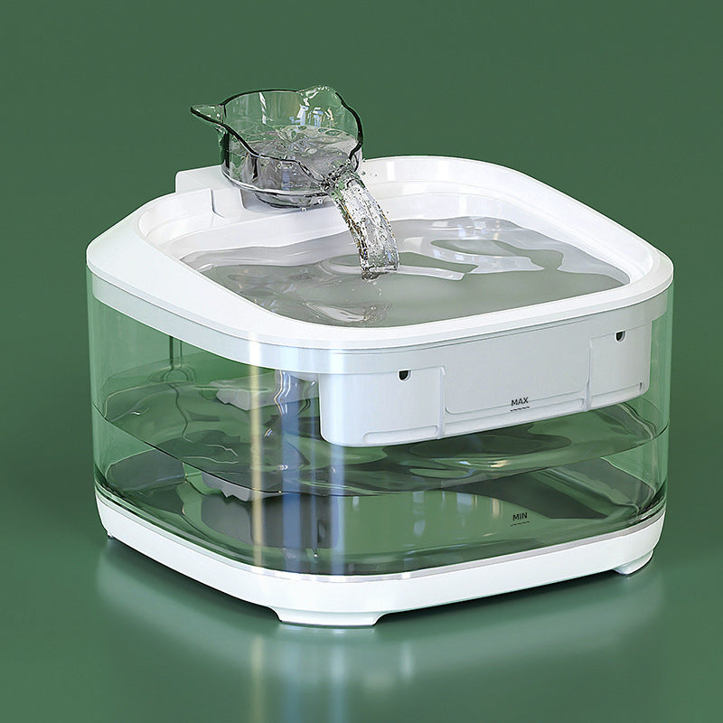 Fontaine d'eau pour animaux de compagnie avec une grande capacité