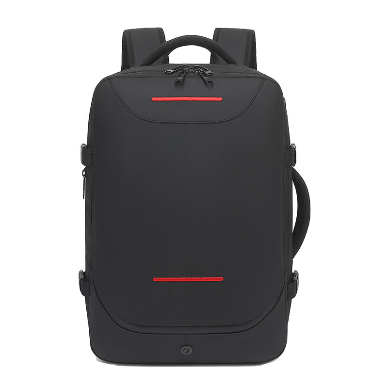 Sac à bandoulière extensible pour hommes Sac à dos de voyage haute capacité en compression sous vide