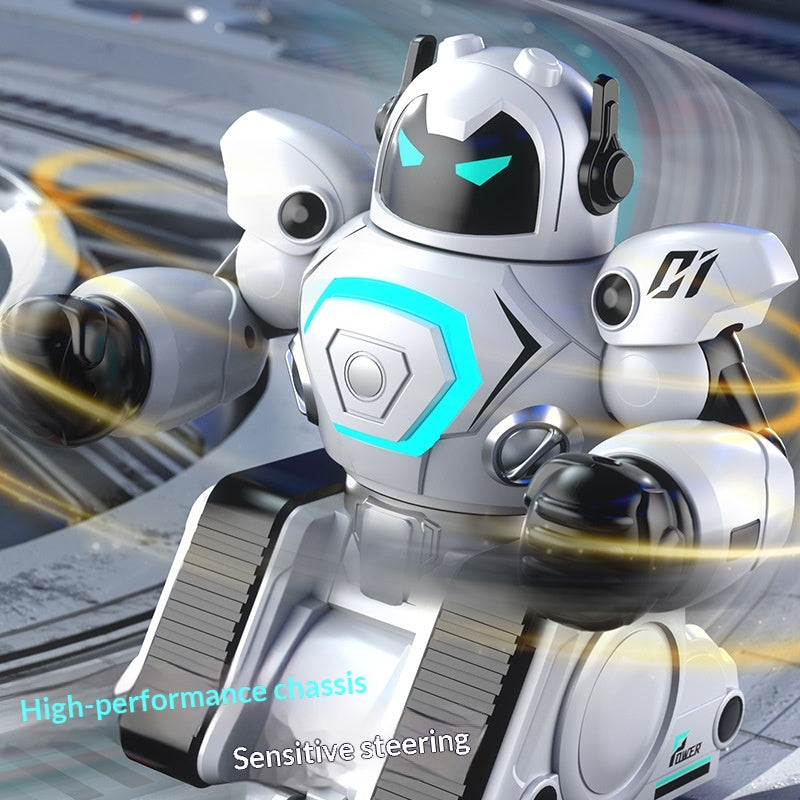 Smart Remote Control Fighting Robot Toy Interactive Battle RC Vehicle for Kids