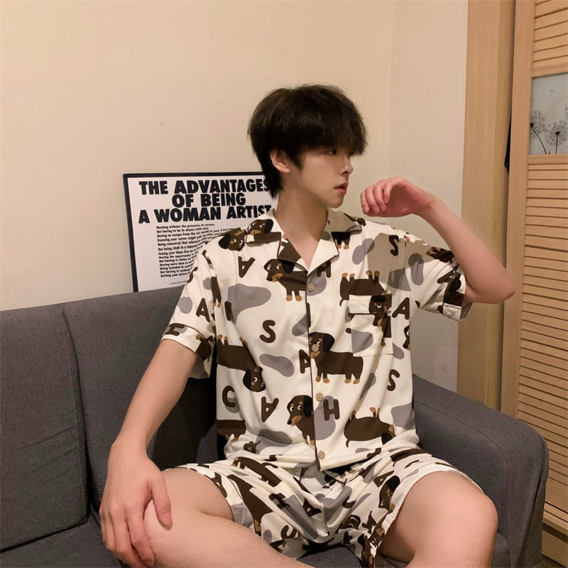 Chien numérique de mode homme Pajamas de haute qualité