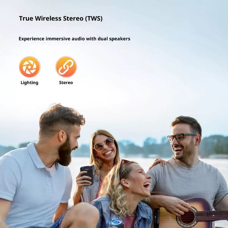 Haut-parleur Bluetooth portable Petite basse Musique Loud Son sans fil Mini haut-parleur