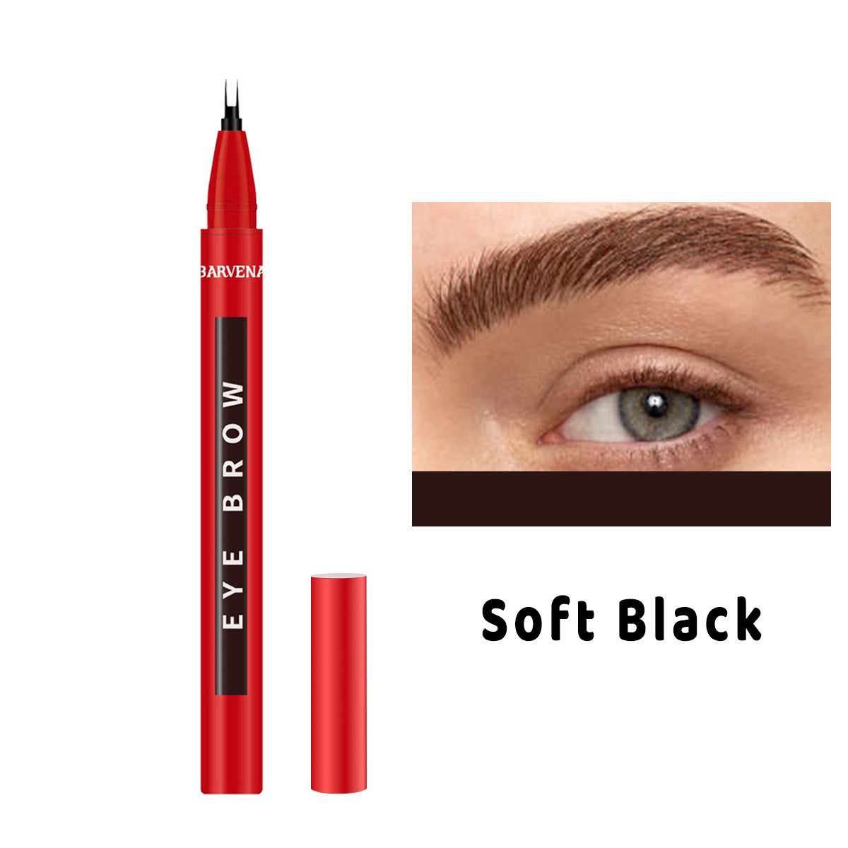 Crayon de sourcils façonnant la crème des sourcils