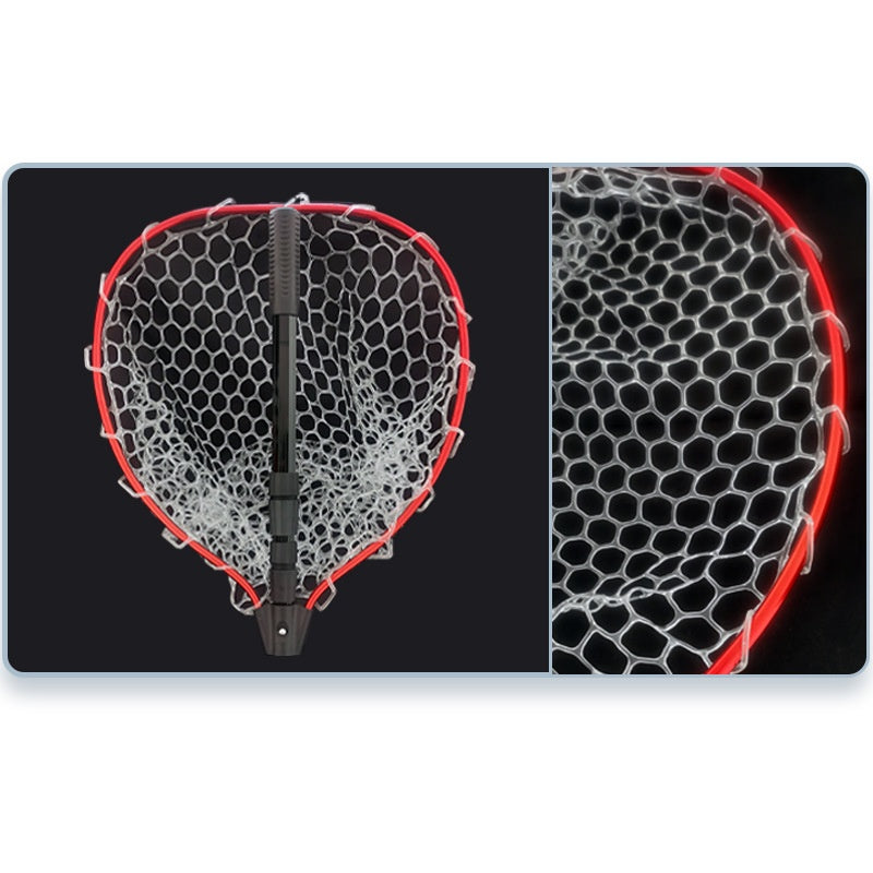 Luyada Dip Net alliage d'aluminium Rod télescopique multi-section