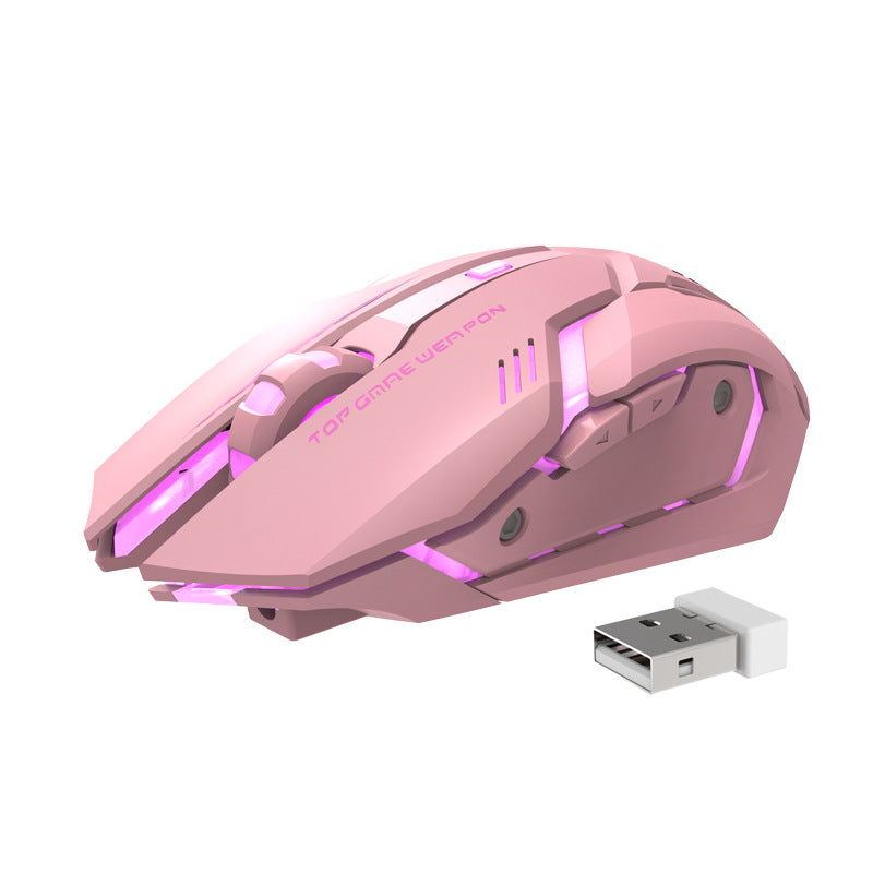 Wireless Silent Gaming Mouse Charging Machines