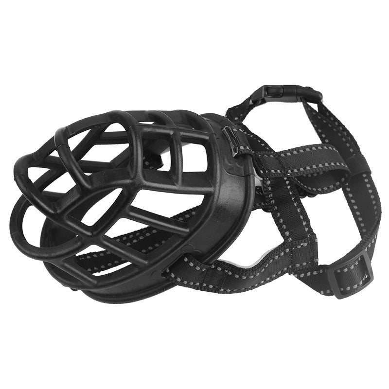 Masque Chien Moyen et Grand Masque Anti Manger Masque Silicone