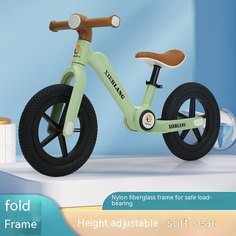 Vélo de balance pliable pour enfants sans pédale
