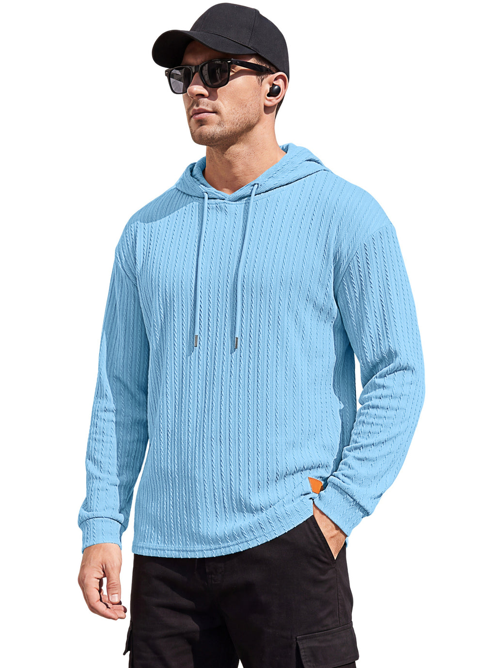 Polo à capuchon pour hommes