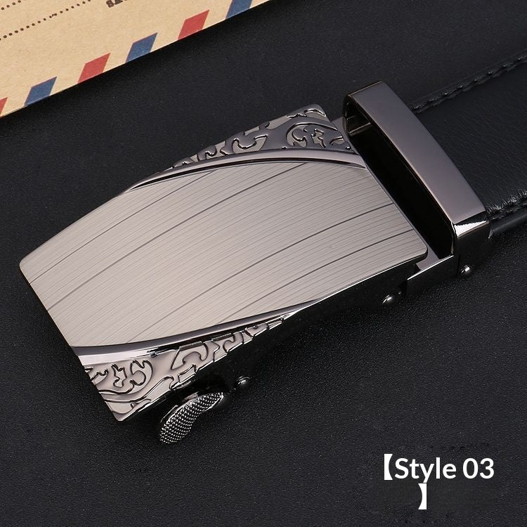Ceinture en cuir polyvalent et tendance pour hommes