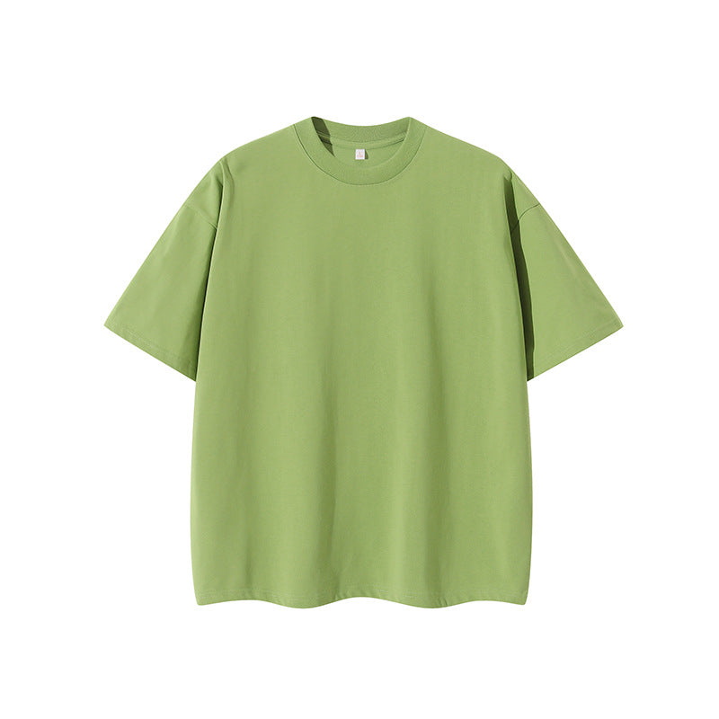 T-shirt en coton absorbant à manches courtes en fil double