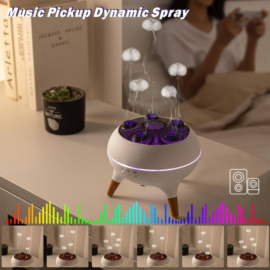 Diffuseur Jellyfish avec musique