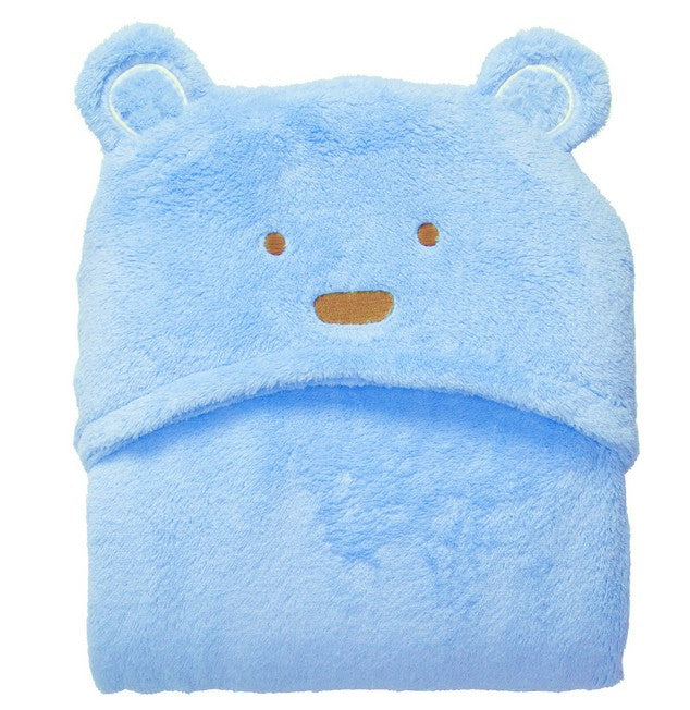 Serviette de bain à capuche pour bébé Couverture pour enfants douce et confortable