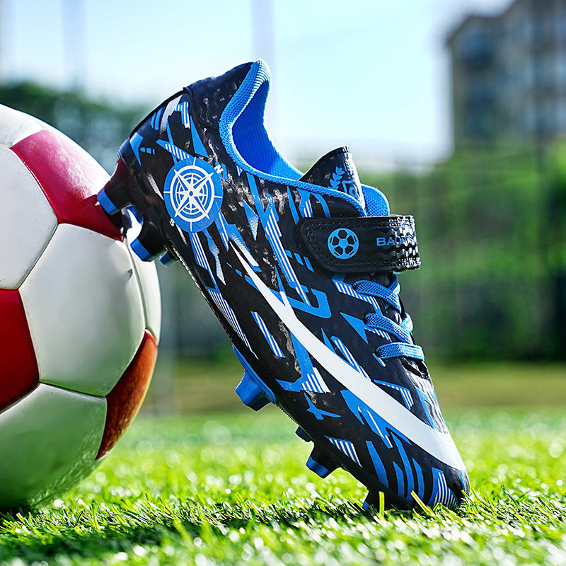 Kids' Velcro Spike Soccer Shoes