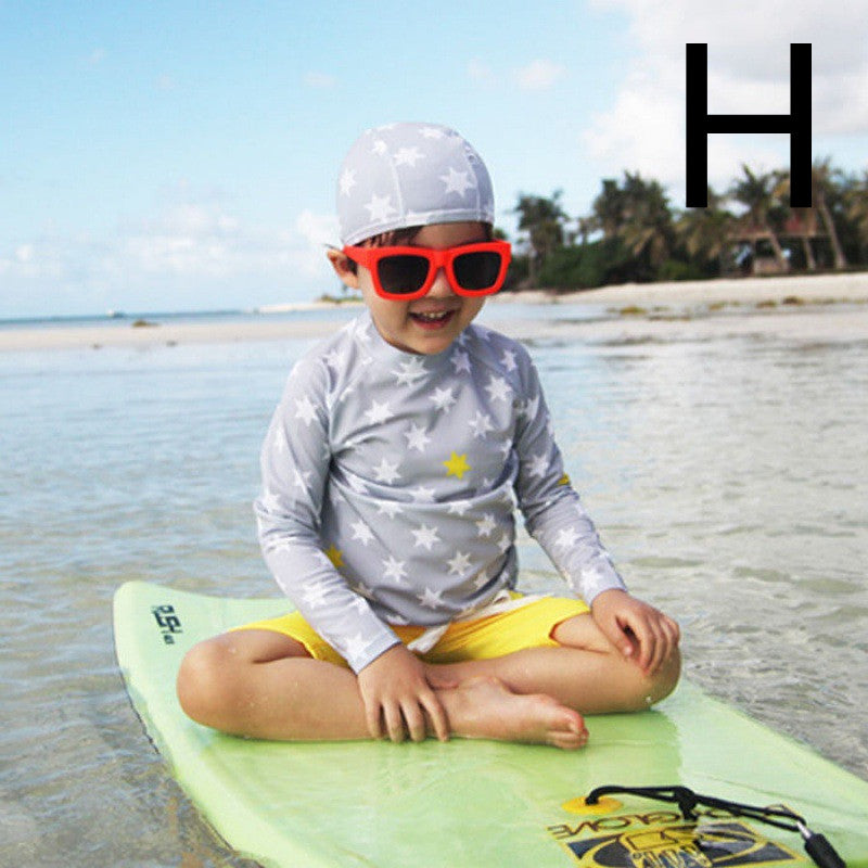 Maillot de bain pour enfants Garçons Split Garçon Maillot de bain à séchage rapide