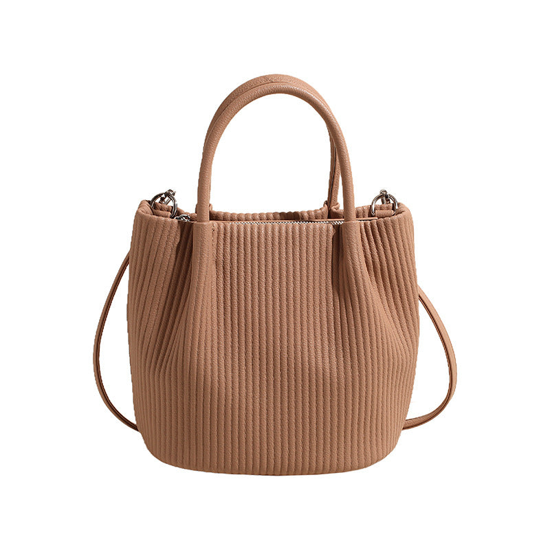 Sac transversal casual rétro chic à large bande pour femmes
