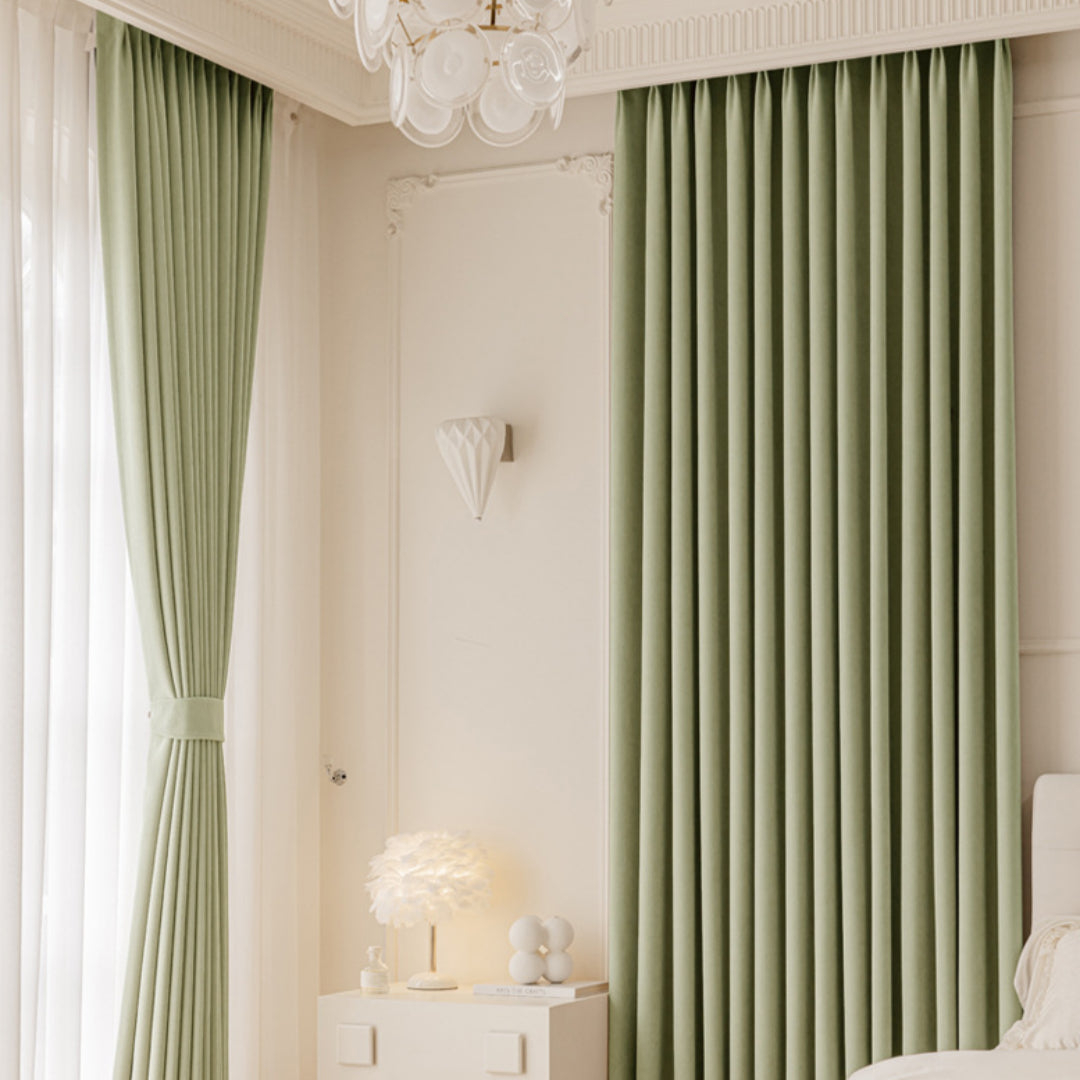 Master Blinds Rideaux Chenille French-Style Luxe-Looking Home Décor Light Luxury Modern A