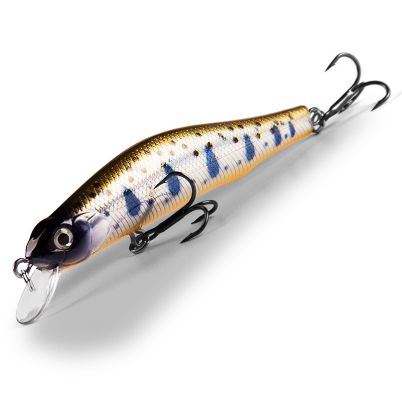 Long S 80mm8.5g Lure magnétique de pêche en eau douce