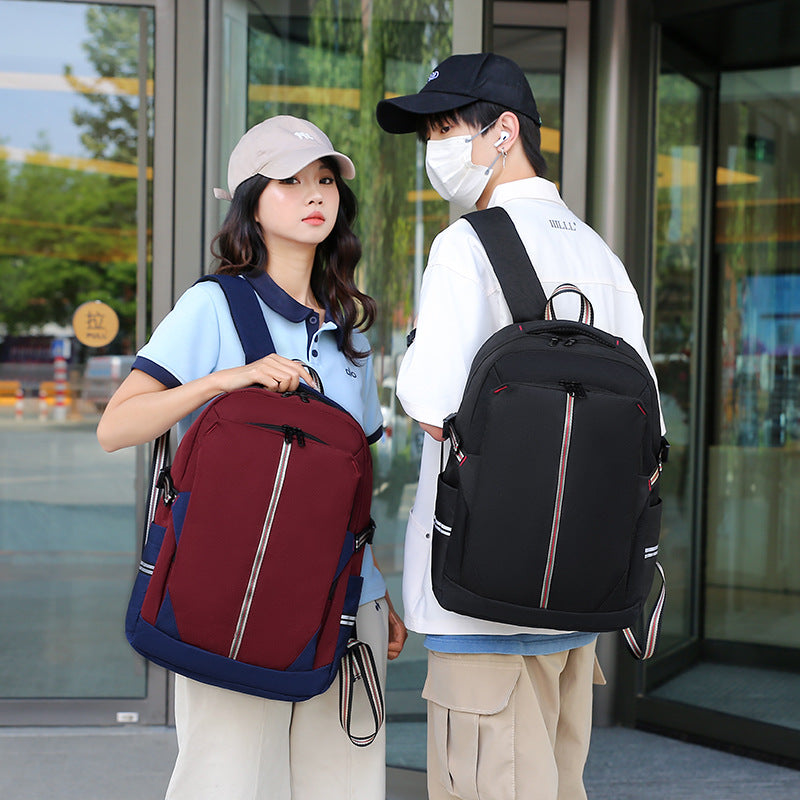 Stylet Contrast-color Sac de voyage léger à grande capacité