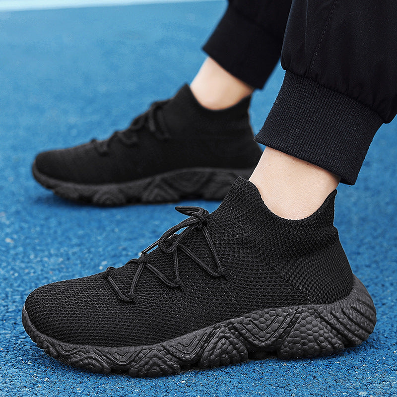 Chaussures Outdoor Casual Sneakers Respirants Flyknit épais