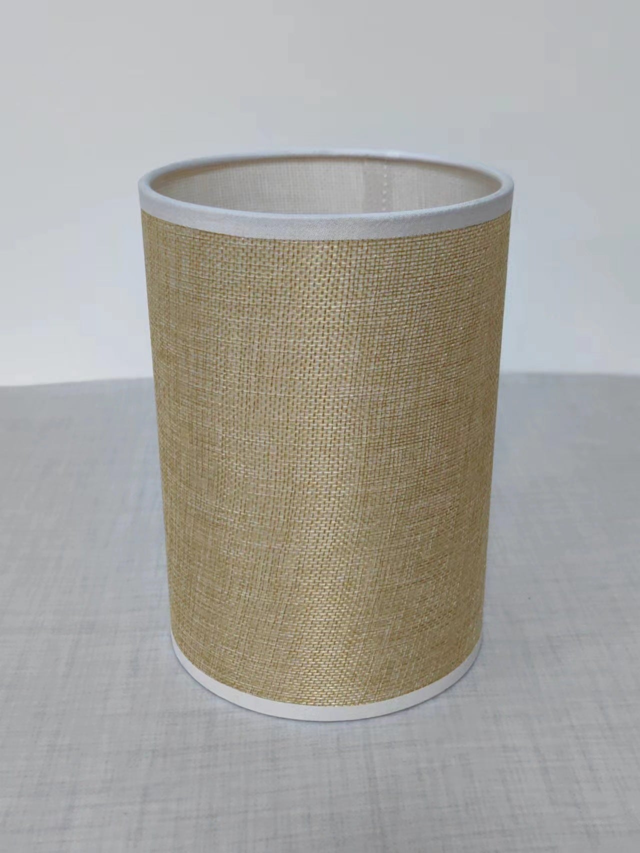 Luminaire de bureau en tissu carré simple