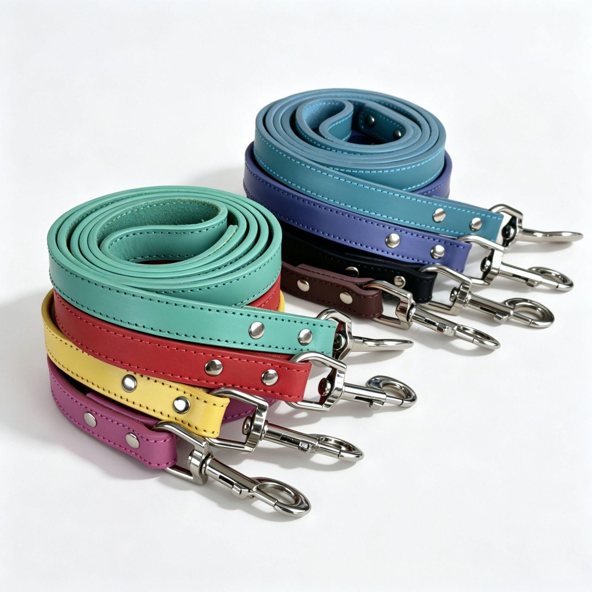 Feuille d'animal en cuir véritable multicolore