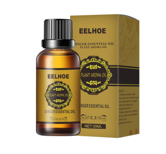 Huile essentielle de gingembre Huile végétale 10ml Humidificateur de massage corporel