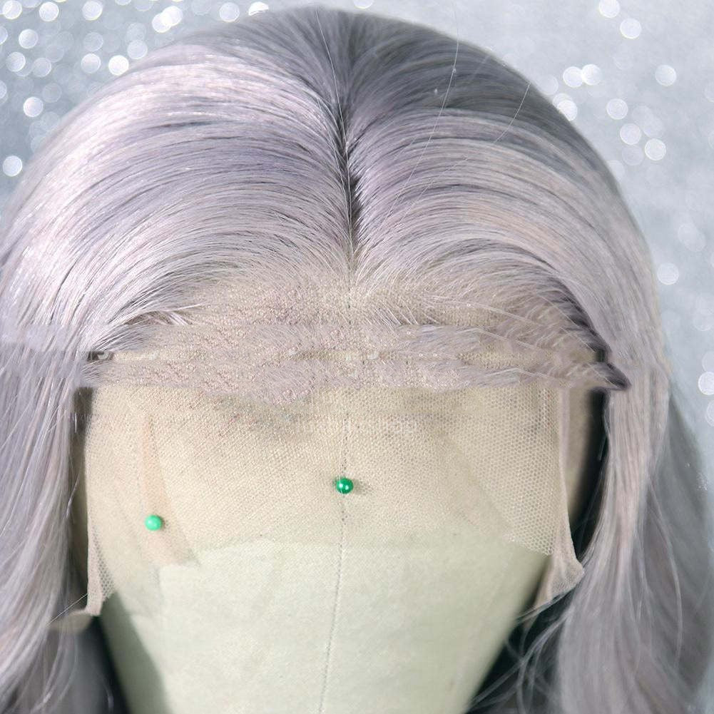 Wave Long Curly Synthetic Fibre Avant Perruque