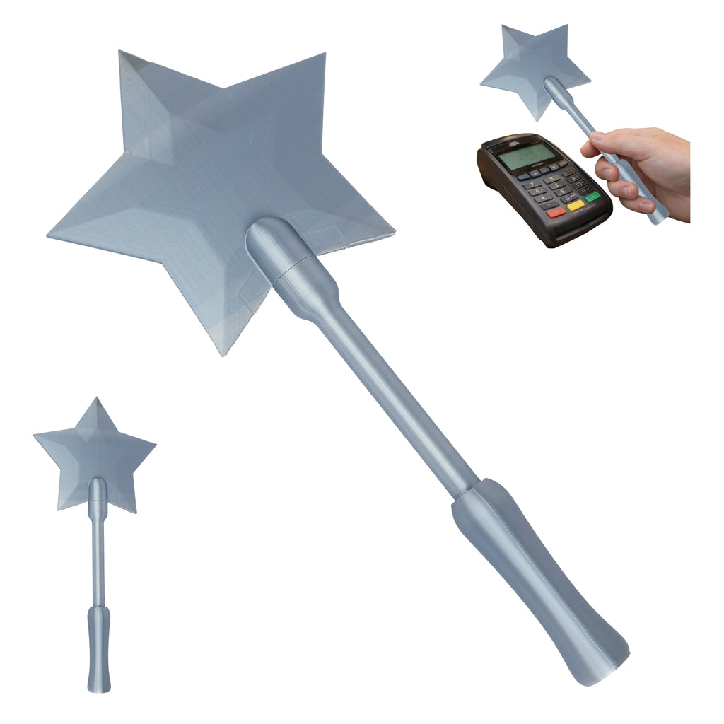 Porte-carte 3D imprimé Star Wand sans contact