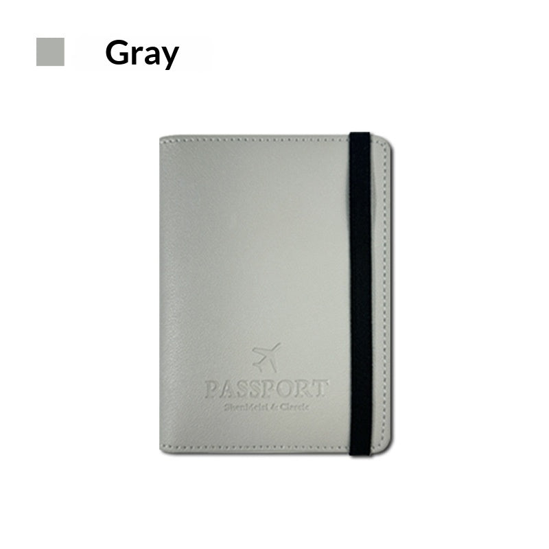 Couverture de passeport multicartes