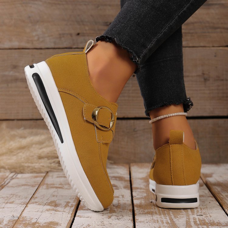 Chaussures Femmes Casual Slip-on Solid-colored
